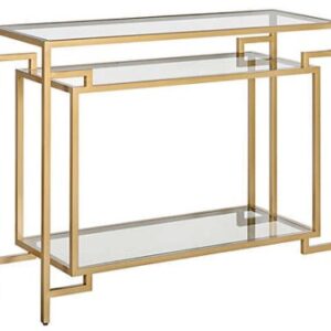 mirrored console table